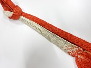 正絹　手組帯締め